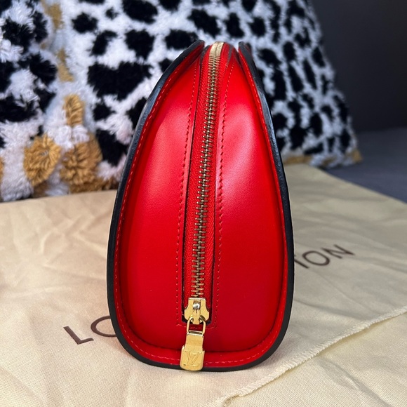 Louis Vuitton Dauphine in Red Epi❤️LIKE NEW - Picture 8 of 16
